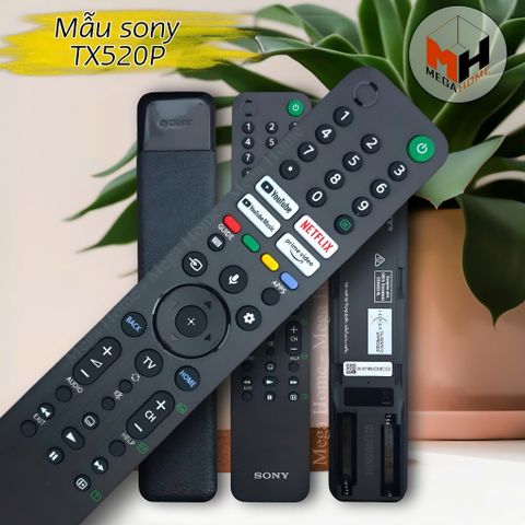 Điều Khiển Giọng Nói Sony Smart TV - Remote Tivi Hàng Chính Hãng Tương Thích Tivi Sony 2019-2020, Phím Nhạy, Thiết Kế Nhỏ Gọn