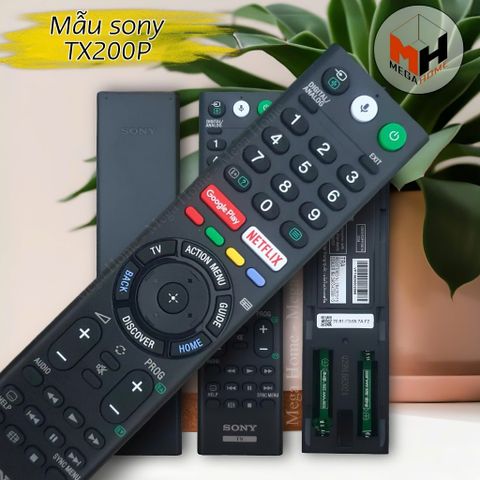 Điều Khiển Giọng Nói Sony Smart TV - Remote Tivi Hàng Chính Hãng Tương Thích Tivi Sony 2019-2020, Phím Nhạy, Thiết Kế Nhỏ Gọn