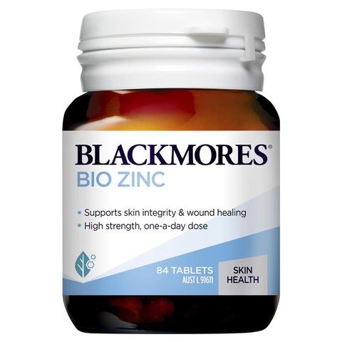Viên Uống Bổ Sung Kẽm Blackmores Bio Zinc 84 Viên - Tăng Cường Miễn Dịch, Chăm Sóc Da và Tóc, Hỗ Trợ Phục Hồi Năng Lượng