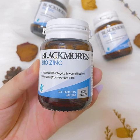 Viên Uống Bổ Sung Kẽm Blackmores Bio Zinc 84 Viên - Tăng Cường Miễn Dịch, Chăm Sóc Da và Tóc, Hỗ Trợ Phục Hồi Năng Lượng
