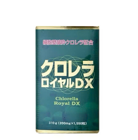 Tảo Lục Hoàng Gia Chlorella Royal DX Nhật Bản - Hộp 1550 Viên, Thực Phẩm Chức Năng Bồi Bổ Sức Khỏe, Tăng Cường Đề Kháng