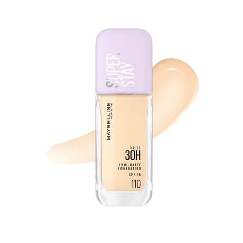 Kem Nền Maybelline Super Stay 30H Lumi-Matte Foundation 110 - Lớp Nền Bền Bỉ, Che Phủ Hoàn Hảo, Dành Cho Mọi Loại Da