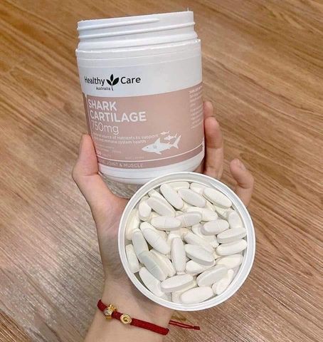 Sụn Healthy Care 750Mg - Hỗ Trợ Sức Khỏe Xương Khớp và Tăng Cường Miễn Dịch - 200 Viên