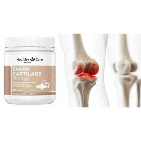 Sụn Healthy Care 750Mg - Hỗ Trợ Sức Khỏe Xương Khớp và Tăng Cường Miễn Dịch - 200 Viên