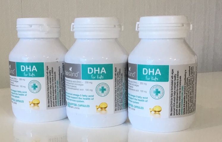 Bioisland - Dầu Cá Dha bổ não, Phát Triển Tối Đa Trí Não,Thông Minh Vượt Trội