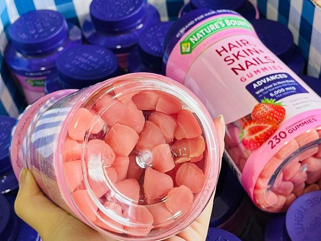 Kẹo hair skin nail Nature'S Bounty 180 viên 324392