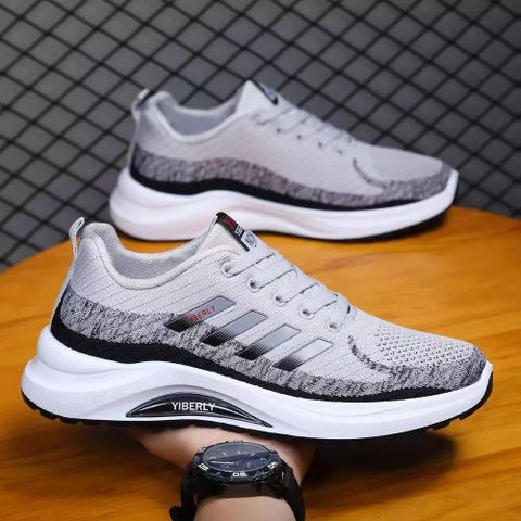 Giày Thể Thao Nam Mã 601 - Sneaker Chạy Bộ Thể Dục 3 Màu Đen/Xám/Xanh - Giày Thể Thao Thoáng Khí, Nhẹ, Thời Trang