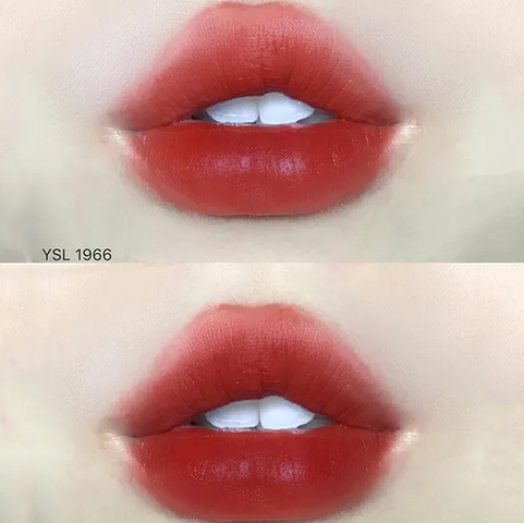 Son Yves Saint Laurent YSL Rouge Pur Couture The Slim 1966 - Son Môi Đỏ Đất Limited Edition, Dưỡng Môi Mềm Mại, Quyến Rũ, Sang Trọng