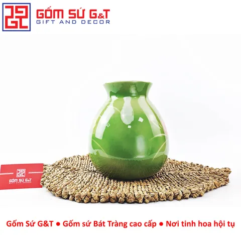 Lọ Hoa Gốm Sứ 3D Sen Phú Quý - Trang Trí Nhà Cửa Sang Trọng và Nghệ Thuật Độc Đáo G&T