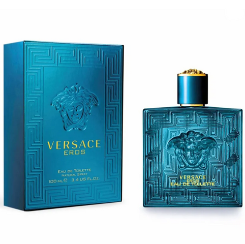 Nước Hoa Nam Versace Eros Eau De Toilette 100ml - Hương Thơm Quyến Rũ, Sang Trọng, Phong Cách Nam Tính, Phù Hợp Dịp Tiệc