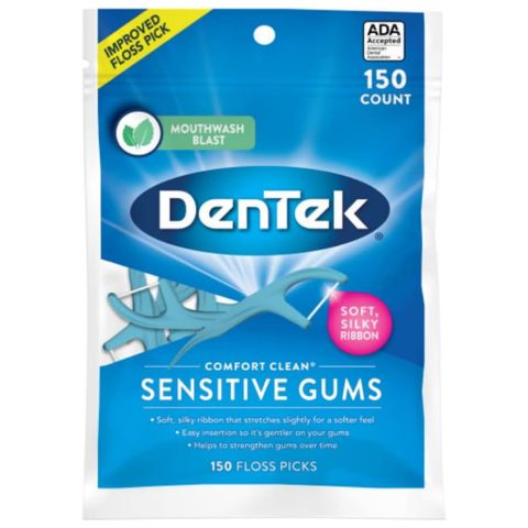 Tăm chỉ nha khoa DenTek Sensitive Gums gói 150 cây