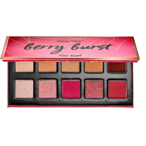 Bảng Phấn Mắt Violet Voss Berry Burst Fun Sized - 10 Ô Màu Đẹp, Độ Bám Màu Ấn Tượng, Dễ Dàng Mang Theo, Trang Điểm Hàng Ngày Và Tiệc Tùng