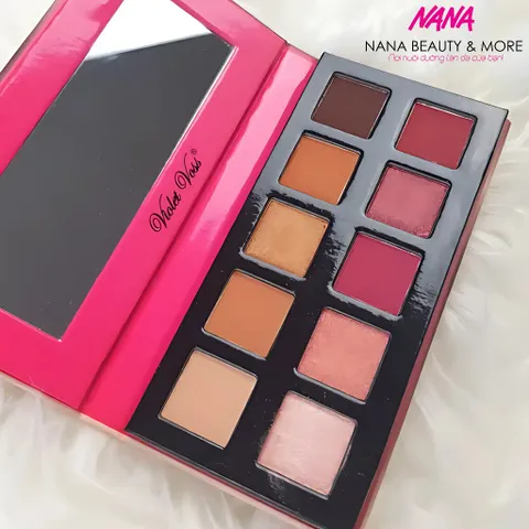 Bảng Phấn Mắt Violet Voss Berry Burst Fun Sized - 10 Ô Màu Đẹp, Độ Bám Màu Ấn Tượng, Dễ Dàng Mang Theo, Trang Điểm Hàng Ngày Và Tiệc Tùng