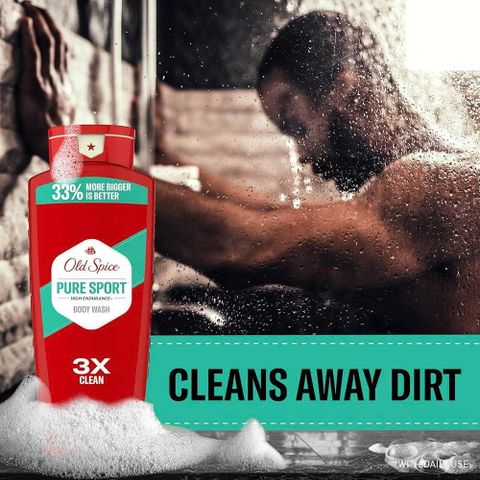 Sữa Tắm Old Spice Body Wash Hương Nước Hoa Nam 473ml - Sạch Mát Da, Thơm Lâu, Dành Cho Nam Giới