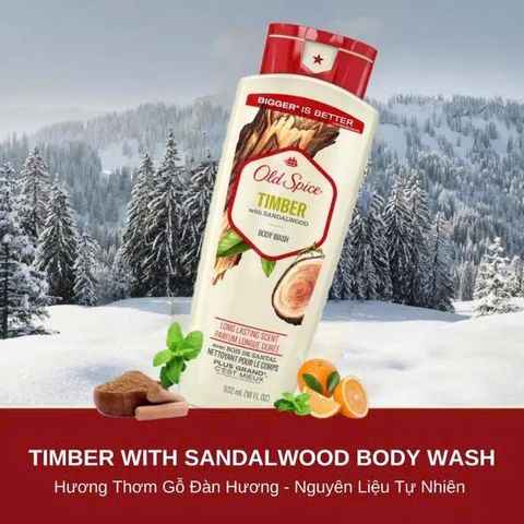 Sữa Tắm Old Spice Body Wash Hương Nước Hoa Nam 473ml - Sạch Mát Da, Thơm Lâu, Dành Cho Nam Giới
