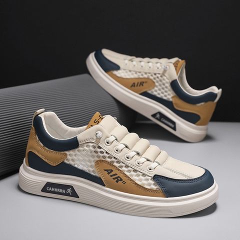 Giày Nam Sneaker Thể Thao Vải Lưới Thoáng Khí - Phong Cách Sang Trọng Dễ Phối Đồ, Hoàn Hảo Cho Mọi Dịp