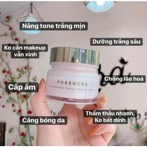 Kem Dưỡng Trắng Da Forencos 50ml - Chống Lão Hóa, Cấp Ẩm, Săn Chắc Da, Hàn Quốc Chính Hãng - Giải Pháp Chăm Sóc Da Tươi Trẻ