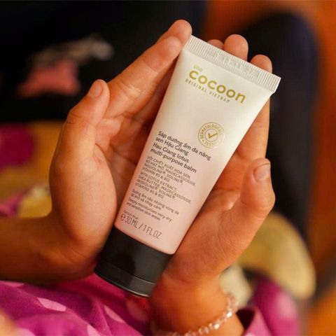 Sáp Dưỡng Ẩm COCOON Sen Hậu Giang Đa Năng 30ml - Giúp Da Mềm Mại, Khỏe Mạnh và Sáng Đẹp Từ Thiên Nhiên