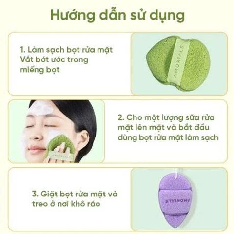 (Hàng CTY) Bọt Rửa Mặt AMORTALS Làm Sạch Sâu, Dưỡng Da Mềm Mịn, Dịu Nhẹ Cho Mọi Loại Da - Nana Shop