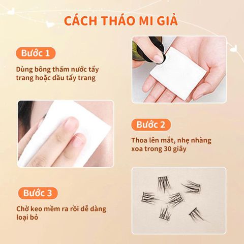 Set Mi Giả Hoa Hướng Dương Anime ELYZZA - Mi Tách Sợi Tái Sử Dụng Kèm Nhíp, Keo Dán - Dễ Dàng Làm Đẹp Cho Đôi Mắt Cuốn Hút