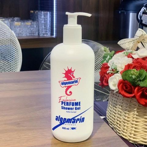 Sữa Tắm ALGEMARIN Cá Ngựa Đức 600ml - Gel Tắm Parfum Dưỡng Da Mềm Mịn, Thư Giãn Tối Đa tại Nana Shop