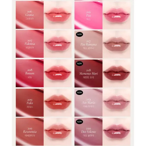 Son Kem Lì DINTO Thuần Chay Blur - Glowy Lip Tint 3.5g, Tự nhiên, Dưỡng ẩm, Chăm sóc môi, Vegan, Cruelty-Free - Màu sắc đa dạng