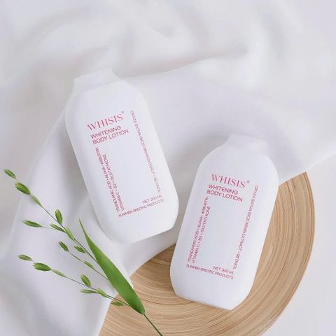 Dưỡng Thể Trắng Da Ngày Đêm Whisis Premium - Lotion Collagen & Men Gạo 200ml/300ml, Làm Sáng Da & Cấp Ẩm Tối Ưu, Hàn Quốc