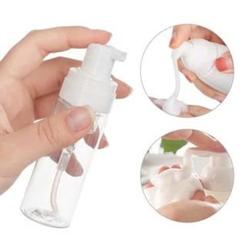 Chai Đựng Mỹ Phẩm PET 150ml - Bàn Chải Massage Tạo Bọt Chất Liệu An Toàn - Tiện Ích Làm Sạch Da Mặt Tại Nhà