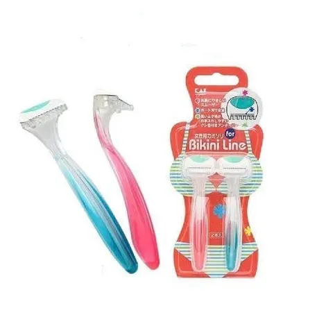 Set 2 Dao Cạo Bikini KAI Nhật Bản - Thép Không Gỉ, An Toàn và Hiệu Quả - Chăm Sóc Da Nhạy Cảm Mùa Hè