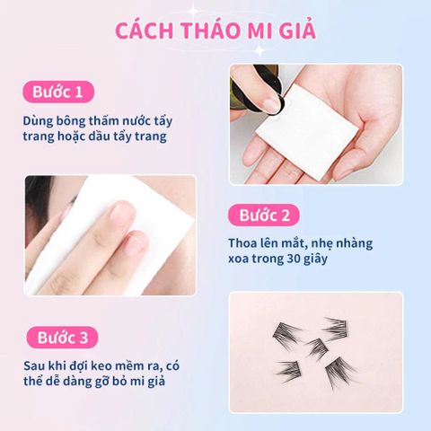 Set Mi Giả Đuôi Cá Anime ELYZZA - Lông Mi Tách Sợi Tái Sử Dụng Kèm Keo Và Nhíp - Thổi Hồn Cho Đôi Mắt Cuốn Hút