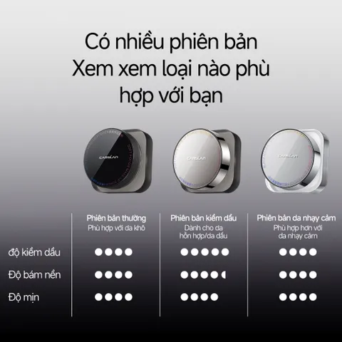 Phấn phủ CARSLAN dạng bột từ tính kiềm dầu màu đen chống nước chống mồ hôi 8g - Nana Shop