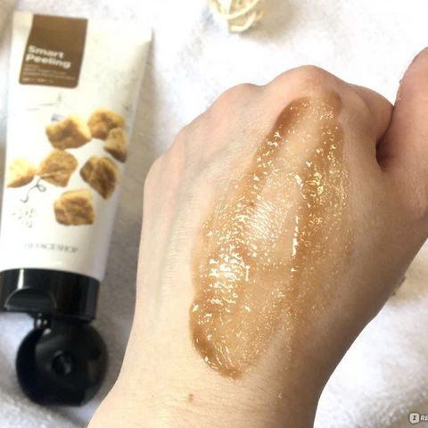 Tẩy Tế Bào Da Chết THE FACE SHOP TFS White Jewel Peeling 120ml Hàn Quốc - Nana Shop