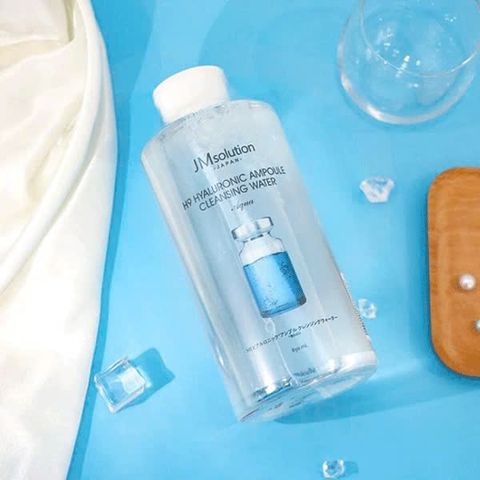 Nước tẩy trang JM SOLUTION Hyaluronic Acid mọi loại da 500ml chính hãng - Nana Shop