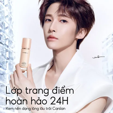 Kem Nền Carslan Dạng Lỏng Kiểm Soát Dầu Chống Thấm Nước Suốt 24h - Trang Điểm Tự Nhiên 30g - Nana Shop