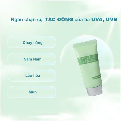Kem Chống Nắng SENNIO Hàn Quốc 50ml - Chống Ánh Sáng Xanh, Nâng Tone Da, Kiềm Dầu, An Toàn Cho Da Nhạy Cảm - Chính Hãng Nana Shop