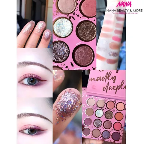 Bảng Phấn Mắt ColourPop Truly Madly Deeply 16 Ô - Chất Lượng Cao, Màu Sắc Rực Rỡ, Dễ Tán, Phong Cách Makeup Đa Dạng