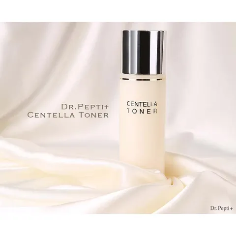 Nước Hoa Hồng Dr.Pepti Centella Toner EX 180ml - Dưỡng Da Căng Bóng, Chống Lão Hóa, Phù Hợp Mọi Loại Da, Xuất Xứ Hàn Quốc