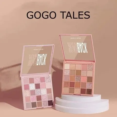 Bảng Phấn Mắt 25 Ô Gogo Tales - Eyeshadow 29.5g Màu Trung Tính, Phù Hợp Trang Điểm Hàng Ngày, Dễ Sử Dụng Cho Người Mới Bắt Đầu