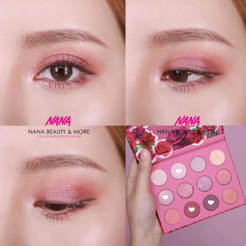Bảng Mắt ColourPop Fem Rosa She Eye Palette 12 Ô - Phấn Mắt Đa Dạng Màu Sắc Từ Tím Đến Hồng, Phong Cách Trang Điểm Thoải Mái