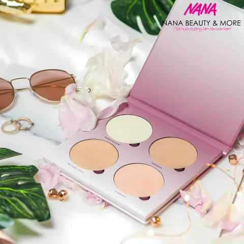Bảng Bắt Sáng Anastasia Highlight Sugar Glow Kit 4 Ô - Phấn Trang Điểm Đỉnh Cao Giúp Tỏa Sáng Vẻ Đẹp Rạng Ngời