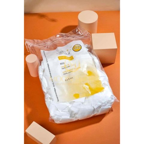 Bông Tẩy Trang Tetra Medical Pháp 600 Miếng - 100% Cotton Mềm Mại, Lành Tính Cho Da Nhạy Cảm, Dụng Cụ Làm Sạch Da Hàng Ngày