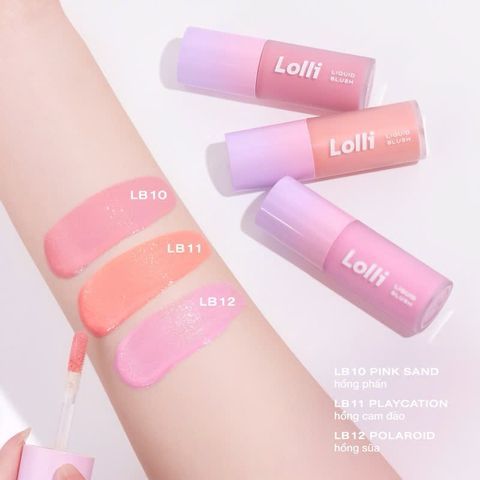 Má Hồng Dạng Kem OFÉLIA Lolli Liquid Blush 4.6g - Tạo Nét Rạng Ngời Tự Nhiên, Lâu Phai và Dưỡng Ẩm Cho Da - Nana Shop