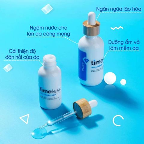 Serum TIMELESS 30ml - Serum làm dịu và phục hồi da chính hãng từ Mỹ, cung cấp độ ẩm và ngăn ngừa lão hóa hiệu quả