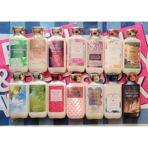 Sữa Dưỡng Thể BATH & BODY WORKS Body Lotion Nhiều Mùi 236ml Chính Hãng - Dưỡng Ẩm & Hương Thơm Sang Trọng Từ Nana Shop
