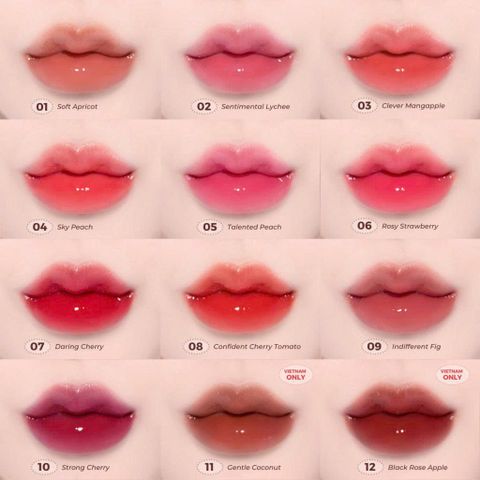 Son kem bóng lì LILYBYRED Bloody Liar Coating Tint 3.5g - Son dưỡng môi mềm mại, màu sắc tự nhiên, mùi hương trái cây quyến rũ