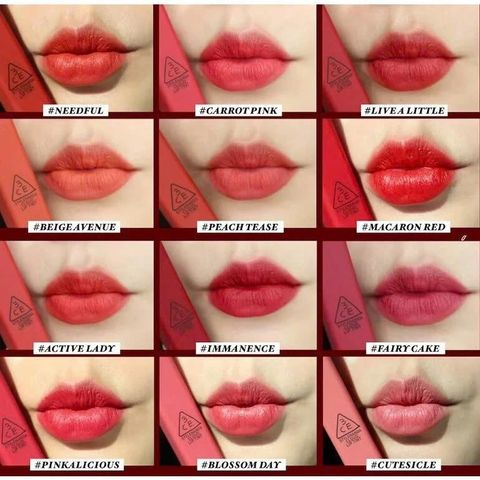 Son kem lì 3CE Cloud Lip Tint 4g - Chất son mềm mịn, độ bám màu vượt trội, trang điểm tự nhiên từ Hàn Quốc, chính hãng tại Nana Shop