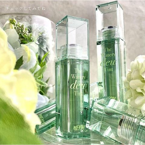 Son Tint Bóng MERZY The Watery Dew Dạng Thạch - Bền Màu, Lâu Trôi, Chăm Sóc Môi Tươi Tắn, Chính Hãng Từ Nana Shop