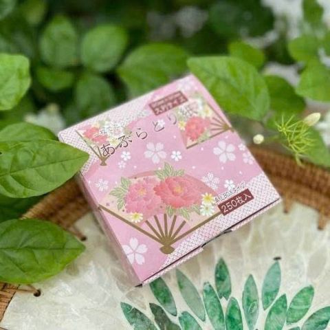 Giấy Thấm Dầu KYOWA Nhật Bản 250 Tờ - Kiểm Soát Dầu Thừa, Duy Trì Độ Ẩm, Phù Hợp Mọi Loại Da - Sản Phẩm Chăm Sóc Da Mặt Chính Hãng