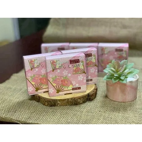 Giấy Thấm Dầu KYOWA Nhật Bản 250 Tờ - Kiểm Soát Dầu Thừa, Duy Trì Độ Ẩm, Phù Hợp Mọi Loại Da - Sản Phẩm Chăm Sóc Da Mặt Chính Hãng
