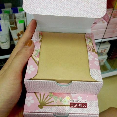 Giấy Thấm Dầu KYOWA Nhật Bản 250 Tờ - Kiểm Soát Dầu Thừa, Duy Trì Độ Ẩm, Phù Hợp Mọi Loại Da - Sản Phẩm Chăm Sóc Da Mặt Chính Hãng